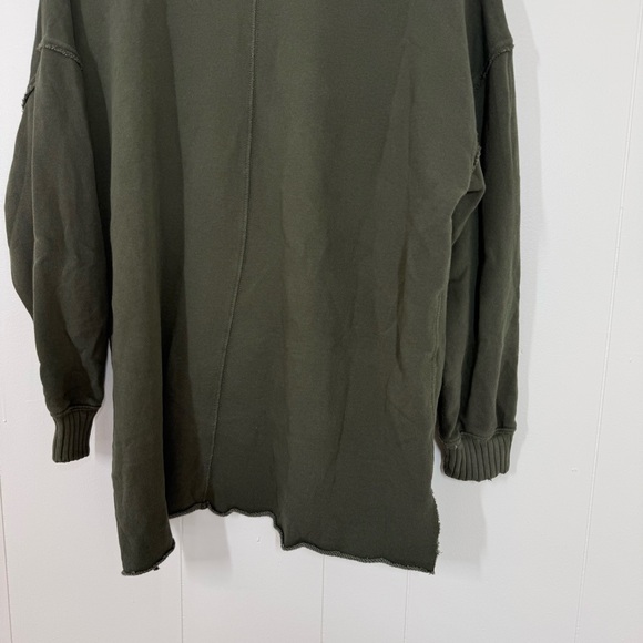 Aerie Green Oversized Crewneck Sweatshirt - Picture 10 of 13